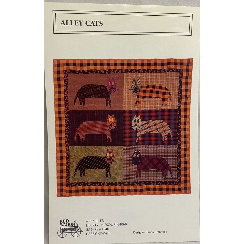#5432 Alley Cats Quilt Pattern